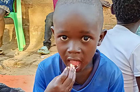 Feeding 60 children a day